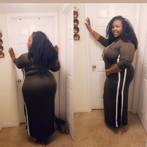 FTF Ali Hooded Maxi Dress